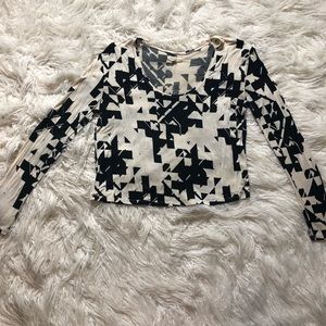 Silence + Noise Urban Outfitters long sleeve top